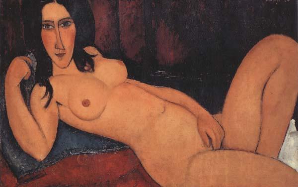 Amedeo Modigliani Reclining Nude with Loose Hair (mk38) Sweden oil painting art